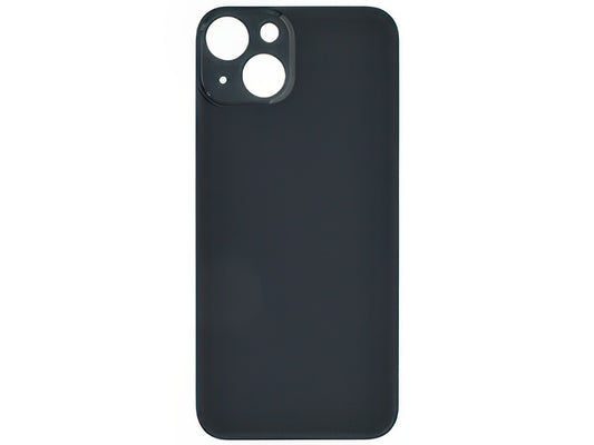 Vetrino Cover Batteria Nero vers. "Big Hole" (foro camere più grande dell'originale) per Apple iPhone 13