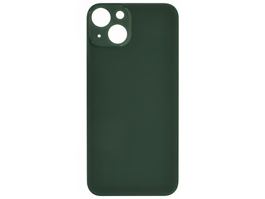 Vetrino Cover Batteria Verde vers. "Big Hole" (foro camere più grande dell'originale) per Apple iPhone 13