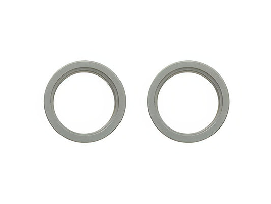 Anello Esterno Camera Posteriore Kit 2 Camere Bianco per Apple iPhone 13 Mini