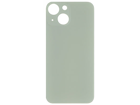 Vetrino Cover Batteria Bianco vers. "Big Hole" (foro camere più grande dell'originale) per Apple iPhone 13 Mini