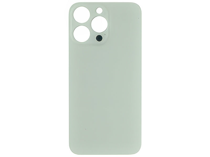 Vetrino Cover Batteria Bianco vers. "Big Hole" (foro camere più grande dell'originale) per Apple iPhone 13 Pro