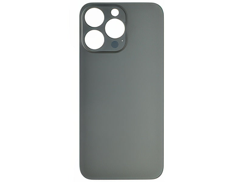 Vetrino Cover Batteria Nero vers. "Big Hole" (foro camere più grande dell'originale) per Apple iPhone 13 Pro