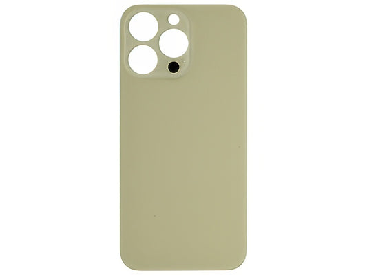 Vetrino Cover Batteria Oro vers. "Big Hole" (foro camere più grande dell'originale) per Apple iPhone 13 Pro