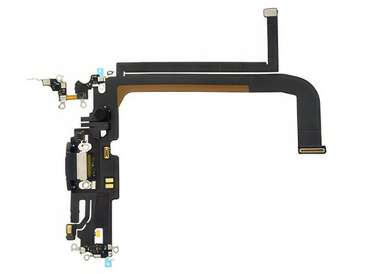 Flat cable + Connettore Ricarica + Microfono Verde senza logo per Apple iPhone 13 Pro Max