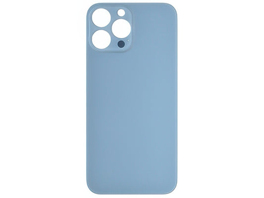 Vetrino Cover Batteria Blu vers. "Big Hole" (foro camere più grande dell'originale) per Apple iPhone 13 Pro Max