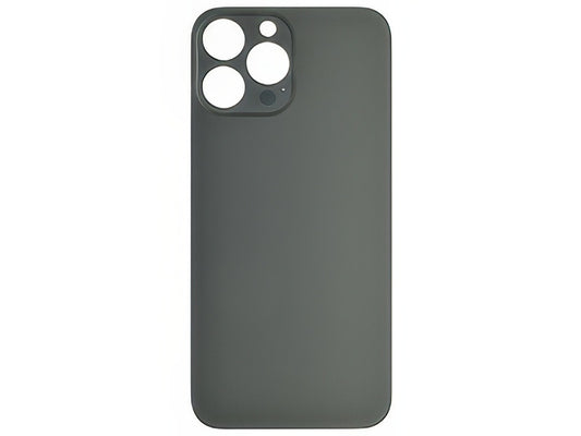 Vetrino Cover Batteria Nero vers. "Big Hole" (foro camere più grande dell'originale) per Apple iPhone 13 Pro Max