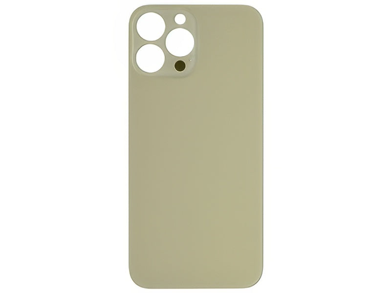 Vetrino Cover Batteria Oro vers. "Big Hole" (foro camere più grande dell'originale) per Apple iPhone 13 Pro Max