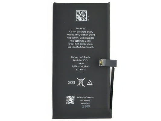 Batteria 3279 mAh qualità Premium Smart Celle AAA - Nuove zero cicli per Apple iPhone 14