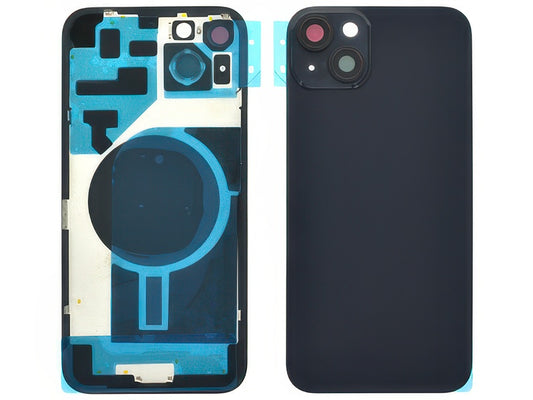 Cover Batteria + Vetrino Camera Nero per Apple iPhone 14 Plus