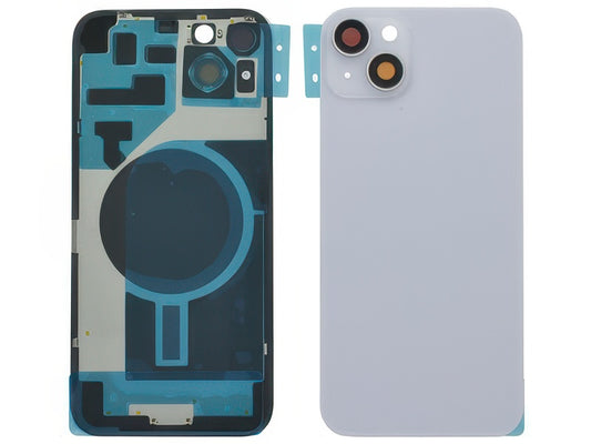 Cover Batteria + Vetrino Camera Viola per Apple iPhone 14 Plus