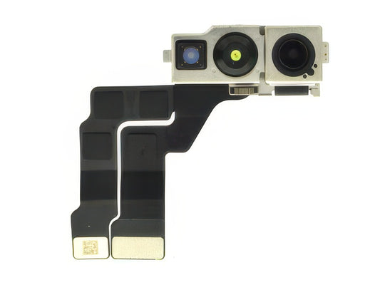 Flat cable + Camera Frontale + Sensore Recuperare e saldare sensore Originale per Apple iPhone 14 Pro
