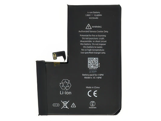 Batteria 4323 mAh qualità Premium Smart Celle AAA - Nuove zero cicli per Apple iPhone 14 Pro Max