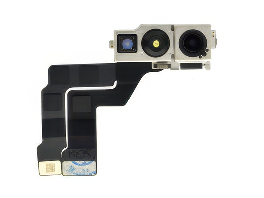 Flat cable + Camera Frontale + Sensore Recuperare e saldare sensore Originale per Apple iPhone 14 Pro Max