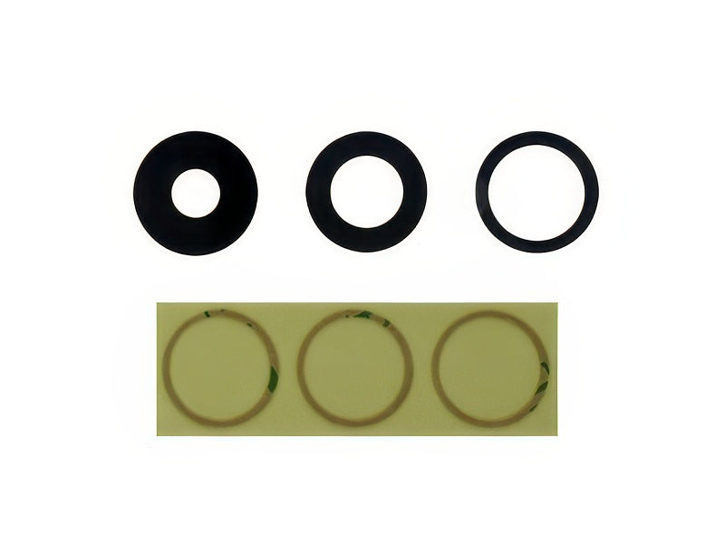 Kit Vetrino Camera Posteriore 3 pz per Apple iPhone 14 Pro Max