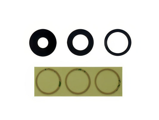 Kit Vetrino Camera Posteriore 3 pz per Apple iPhone 14 Pro Max
