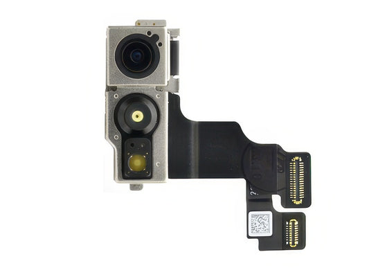 Flat cable + Camera Frontale + Sensore Recuperare e saldare sensore Originale per Apple iPhone 15