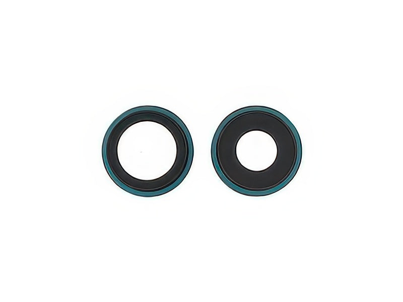Anello Esterno Camera Posteriore Kit 2 Camere Verde per Apple iPhone 16