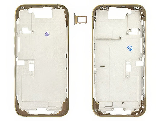 Frame in metallo + Tasti Laterali + Sportellino Desert Titanium per Apple iPhone 16 Pro