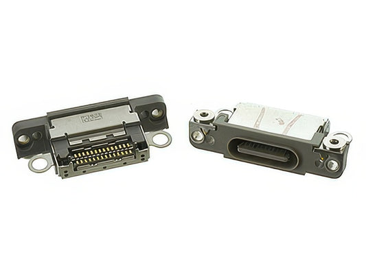 Connettore Plug-in Ricarica Bianco Titanium per Apple iPhone 16 Pro Max