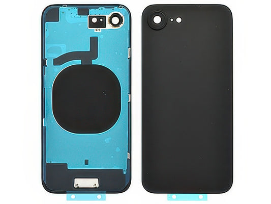 Cover Batteria + Vetrino Camera Nero per Apple iPhone 16e