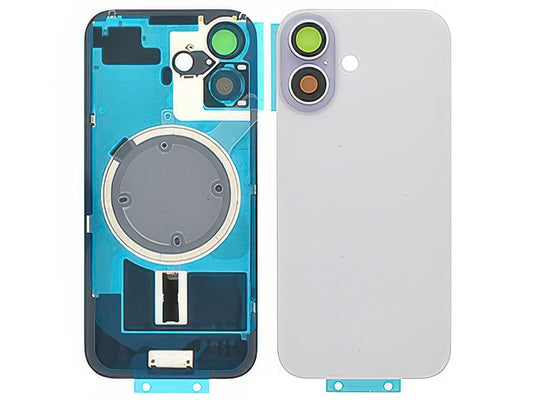 Cover Batteria Magnetica + Vetrino Camera Lavanda per Apple iPhone 17