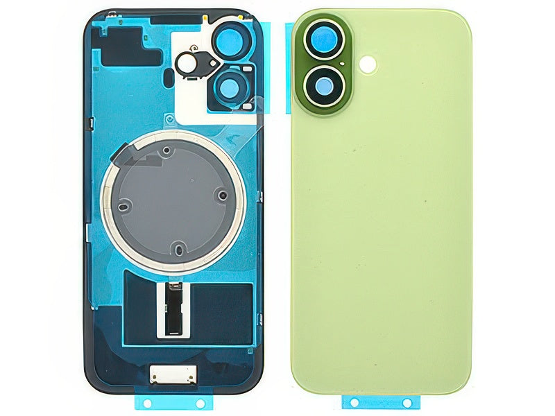 Cover Batteria Magnetica + Vetrino Camera Salvia per Apple iPhone 17