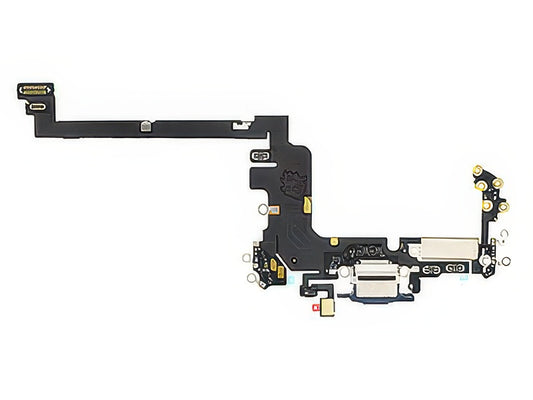 Flat Cable + Connettore Ricarica Vers. Sim + Esim Blu senza logo per Apple iPhone 17 Pro