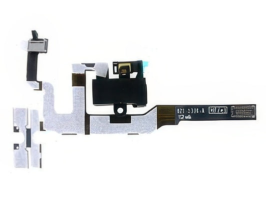 Flat cable + Jack Audio + Tasti Volume Versione Nero senza logo per Apple iPhone 4S