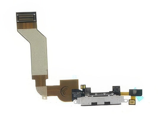 Flat cable + Plug In + Microfono Ottima qualità Nero senza logo per Apple iPhone 4S