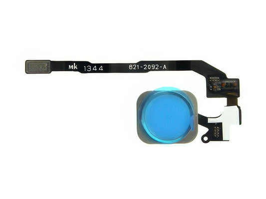 Tasto Joystick Esterno + Flat Cable ottima qualità Bianco - No Lettore d'Impronta per Apple iPhone 5S