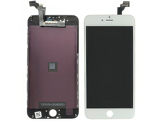 Display Lcd Bianco qualità Eccelsa Matrice Compatibile New tech per Apple iPhone 6 Plus