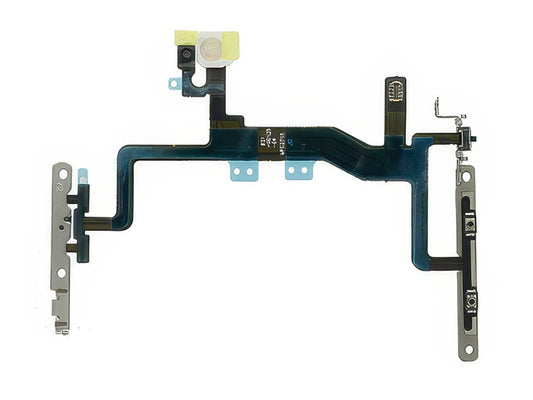 Flat cable + Switch Tasti Laterali + Flash + Microfono senza logo per Apple iPhone 6s