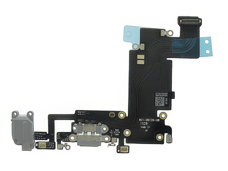 Flat cable + Jack Audio + Connettore Ricarica + Microfono Grigio Scuro senza logo per Apple iPhone 6s Plus