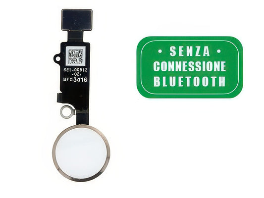 Tasto Joystick Esterno + Flat Cable Rosa - No Lettore Impronta per Apple iPhone 8