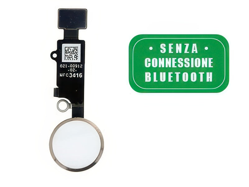 Tasto Joystick Esterno + Flat Cable Rosa - No Lettore Impronta per Apple iPhone 8 Plus