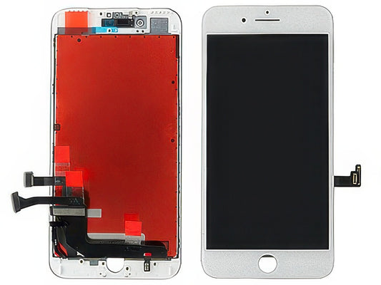 Display Lcd Bianco qualità Eccelsa Matrice Compatibile New tech per Apple iPhone 7 Plus