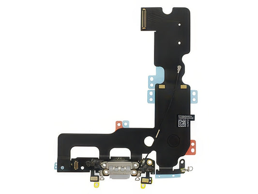 Flat cable + Connettore Ricarica + Microfono Grigio Chiaro senza logo per Apple iPhone 7 Plus