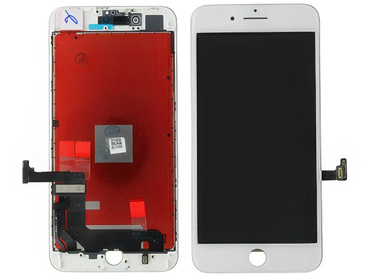 Display Lcd Bianco qualità Eccelsa Matrice Sharpe-Lge per Apple iPhone 8 Plus