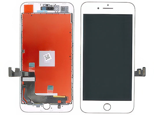 Display Lcd Bianco qualità Eccelsa Matrice Compatibile New tech per Apple iPhone 8 Plus