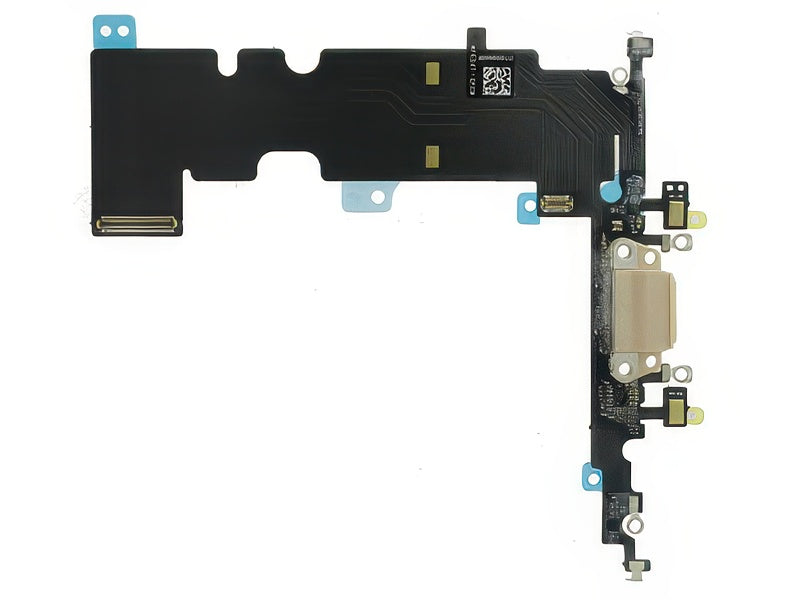 Flat cable + Connettore Ricarica + Microfono Oro senza logo per Apple iPhone 8 Plus