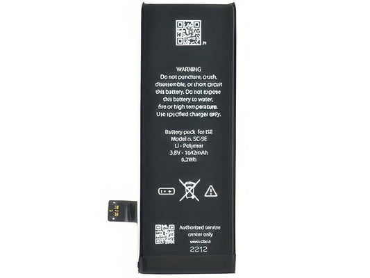 Batteria 1624 mAh qualità Premium Pro Celle AAA+ - Nuove zero cicli per Apple iPhone SE