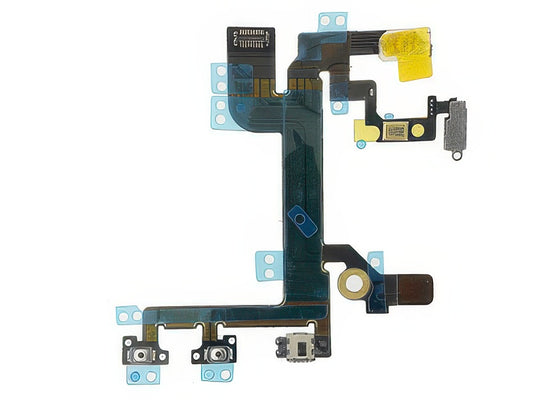 Flat Cable + Switch Tasto Power + Clip Vibrazione + Switch Tasti Volume, Microfono senza logo per Apple iPhone SE