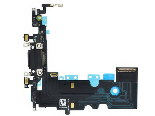 Flat cable + Connettore Ricarica + Microfono Nero senza logo per Apple iPhone SE 2020