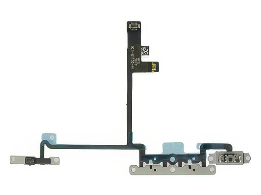 Flat Cable + Clip Vibrazione + Switch Tasti Volume senza logo per Apple iPhone X
