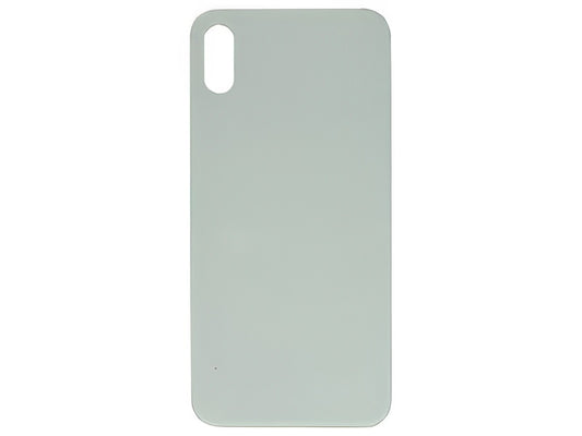 Vetrino Cover Batteria Argento Ottima qualità senza logo per Apple iPhone X