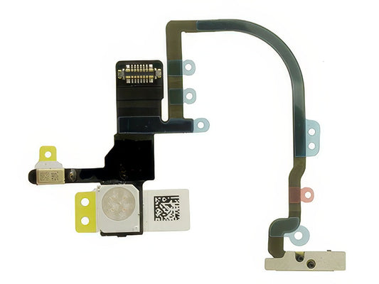 Flat Cable + Switch Tasto Power + Flash senza logo per Apple iPhone Xs