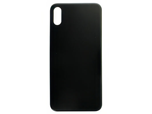 Vetrino Cover Batteria Nero Ottima qualità senza logo per Apple iPhone Xs