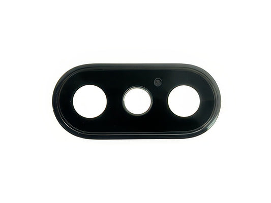 Cover Camera + Vetrino Nero per Apple iPhone Xs Max