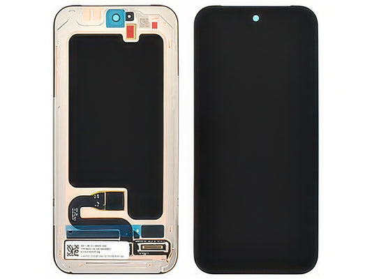 Lcd + Touch Screen + Lettore Impronta Nero per Google Pixel 10