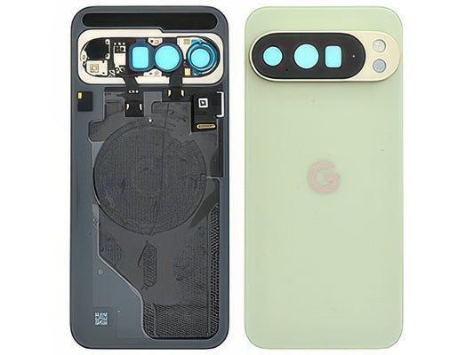 Cover Batteria + Vetrino Camera + Antenna NFC Jade Green per Google Pixel 10 Pro XL